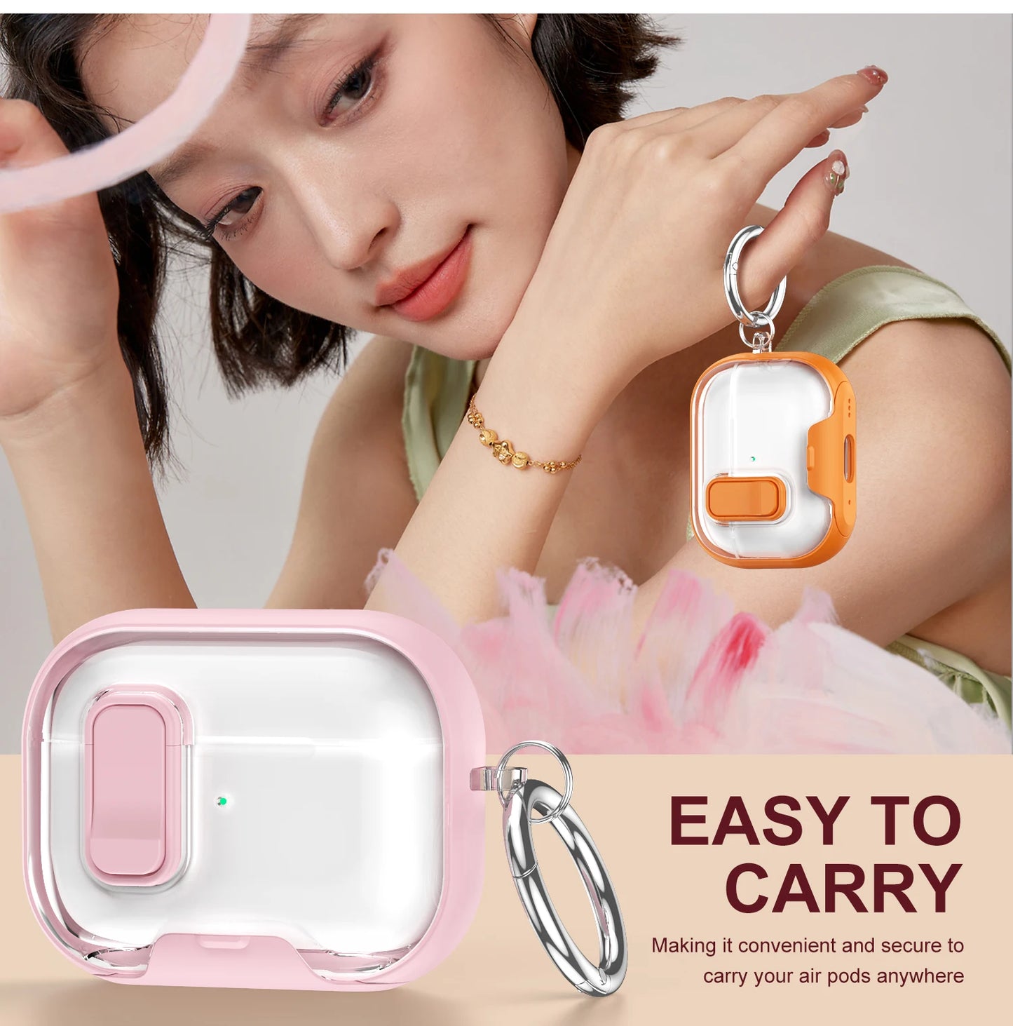 DO AS YOU WISH – avec Safety Lock, TPU Anti‑Choc, Charge Sans Fil & Anneau de Transport