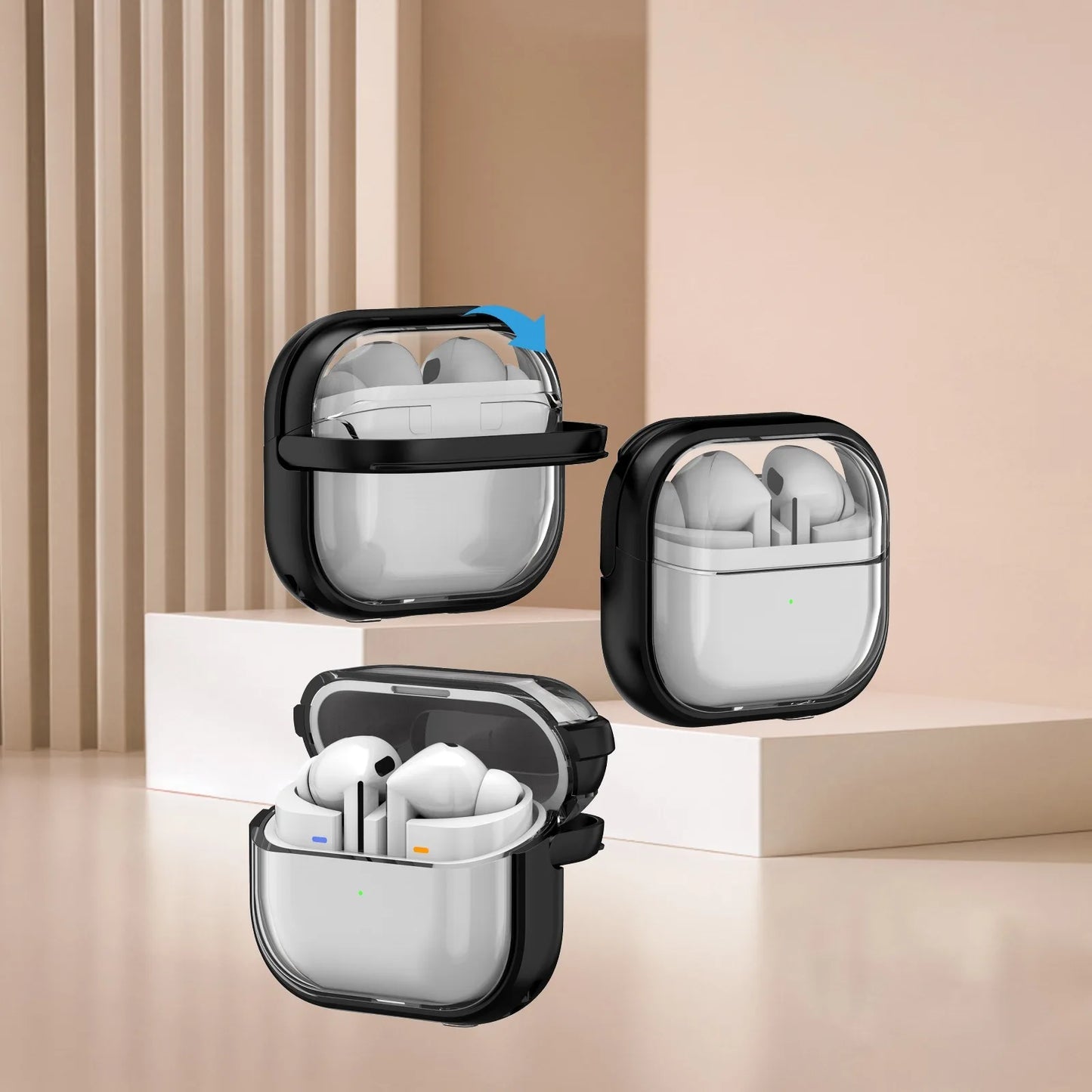 Étuis Samsung Galaxy Buds 3 Pro, housse de protection transparente pour Buds 3 ou Buds 3 FE