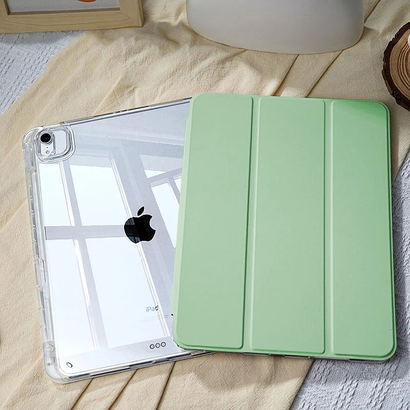 Coque - Étui intelligent 2025 pour iPad Air / iPad 10e / 11e / Mini 6 / Pro 11 / Pro 13 – Support magnétique