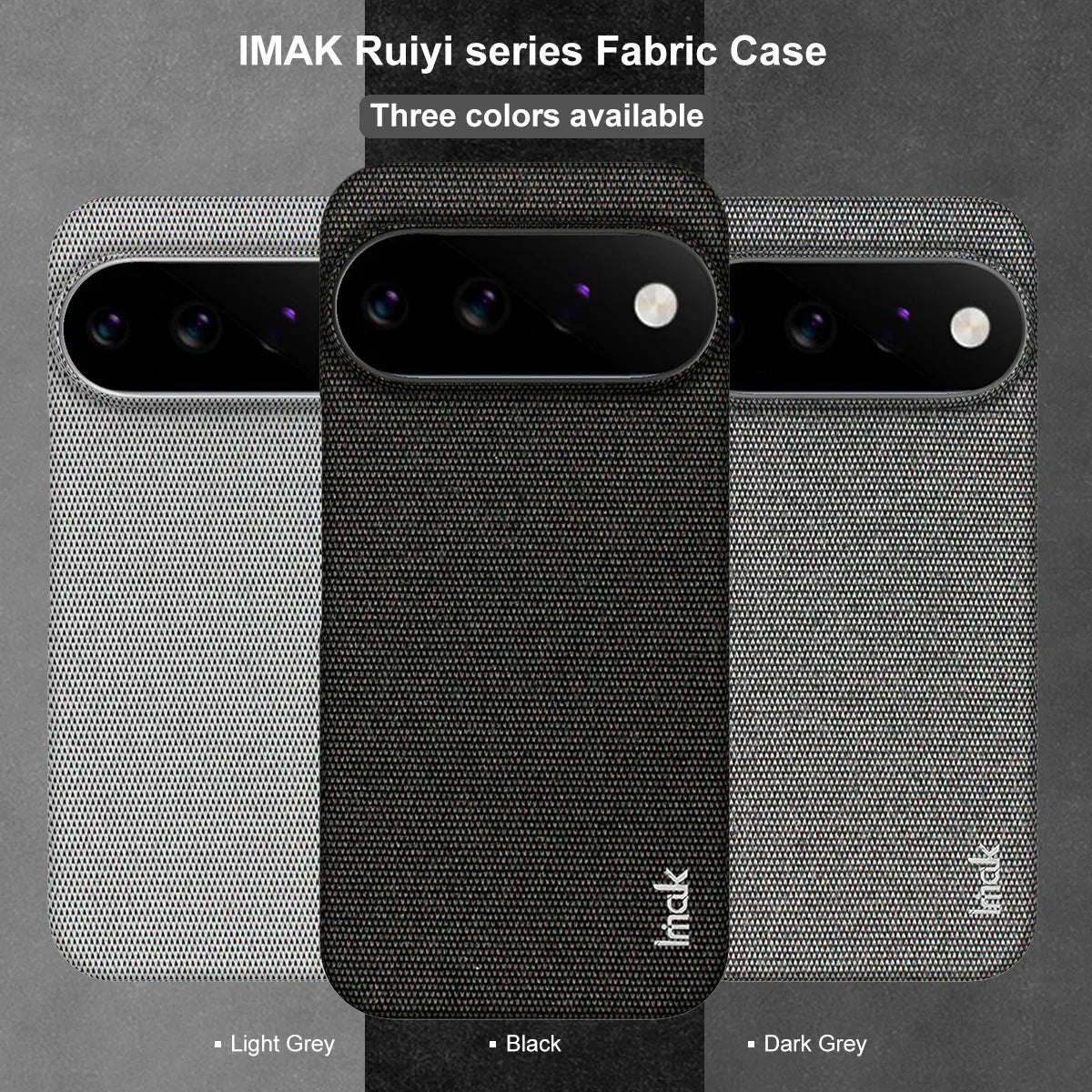 Coque Effet Tissu IMAK pour Google Pixel 11, 11 Pro & 11 Pro XL