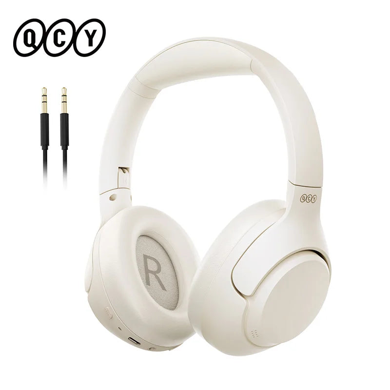 QCY H3 Hi-Res Audio Headphones for Gaming, Music and Calls.