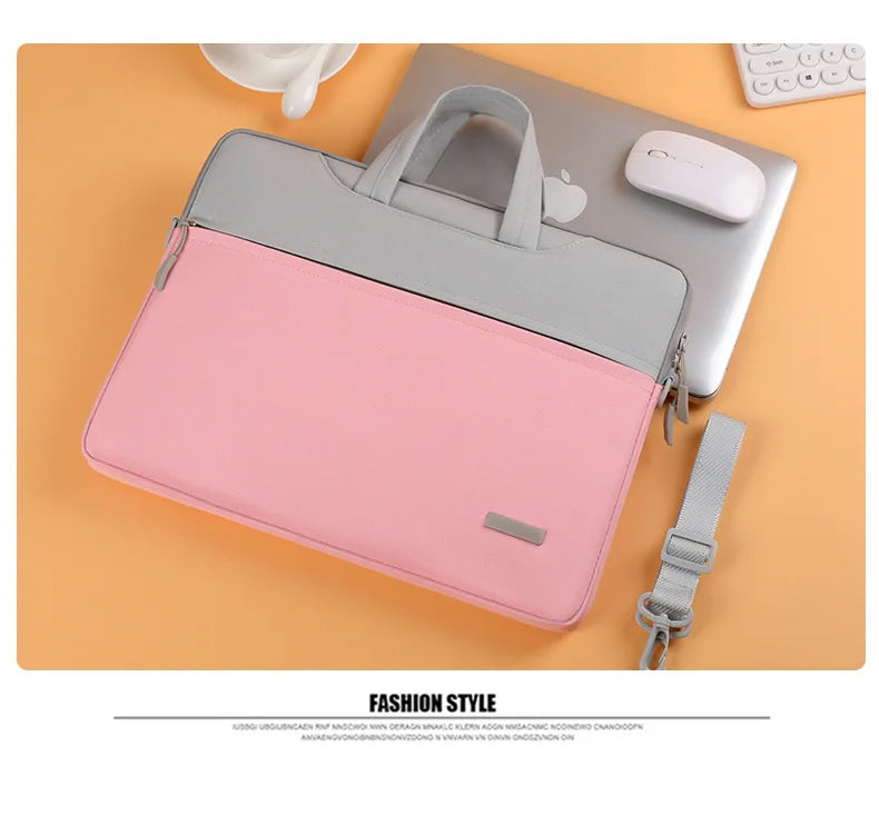 Housse d’ordinateur Color Collision élégante, compatible 13–15.6 pouces