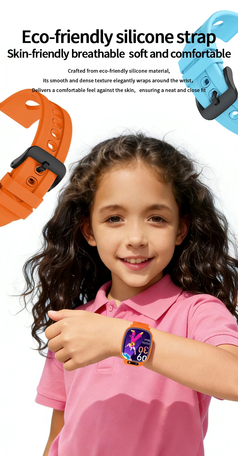 LAXASFIT Montre Connectée Enfant KESHUYOU H10