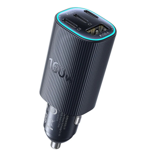 Baseus PrimeTrip VP2 – Chargeur Voiture Magnétique 160W, 3 USB-C + USB-A