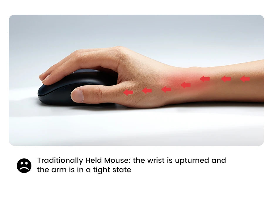 UGREEN-Souris Verticale Sans Fil, Bluetooth