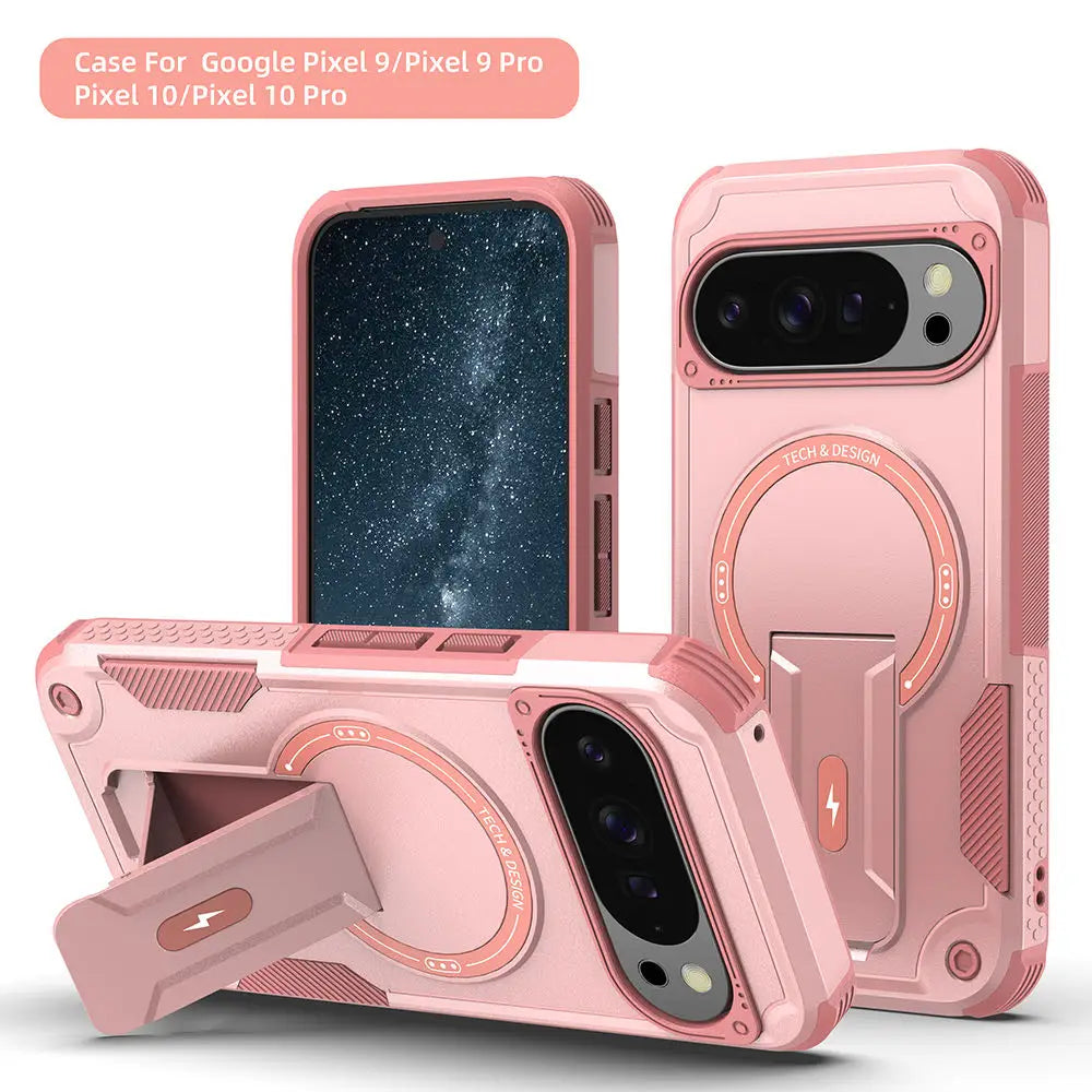 Coque Armor Magnétique MagSafe‑Style – Google Pixel 9 • 9 Pro • 10 • 10 Pro