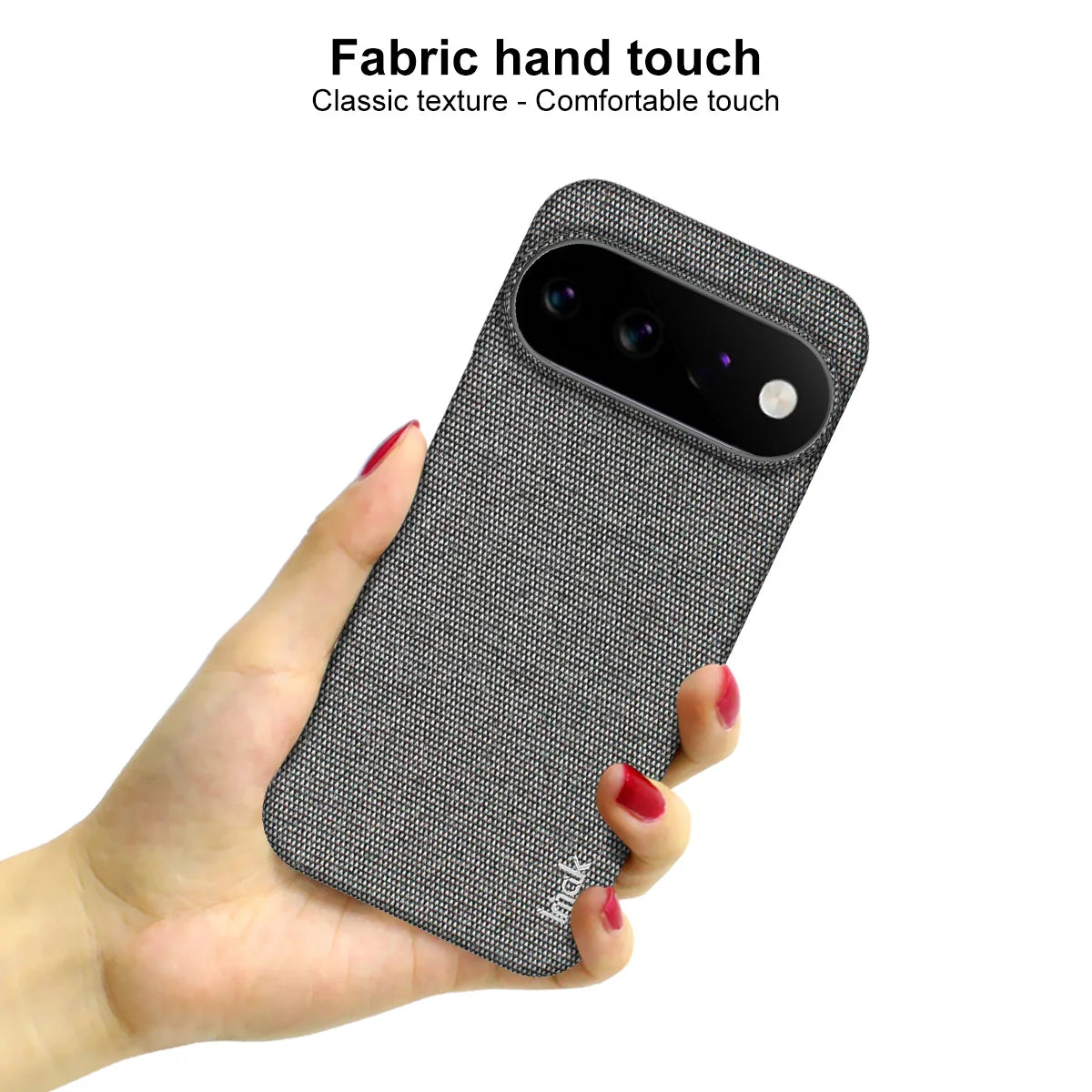Coque Effet Tissu IMAK pour Google Pixel 11, 11 Pro & 11 Pro XL