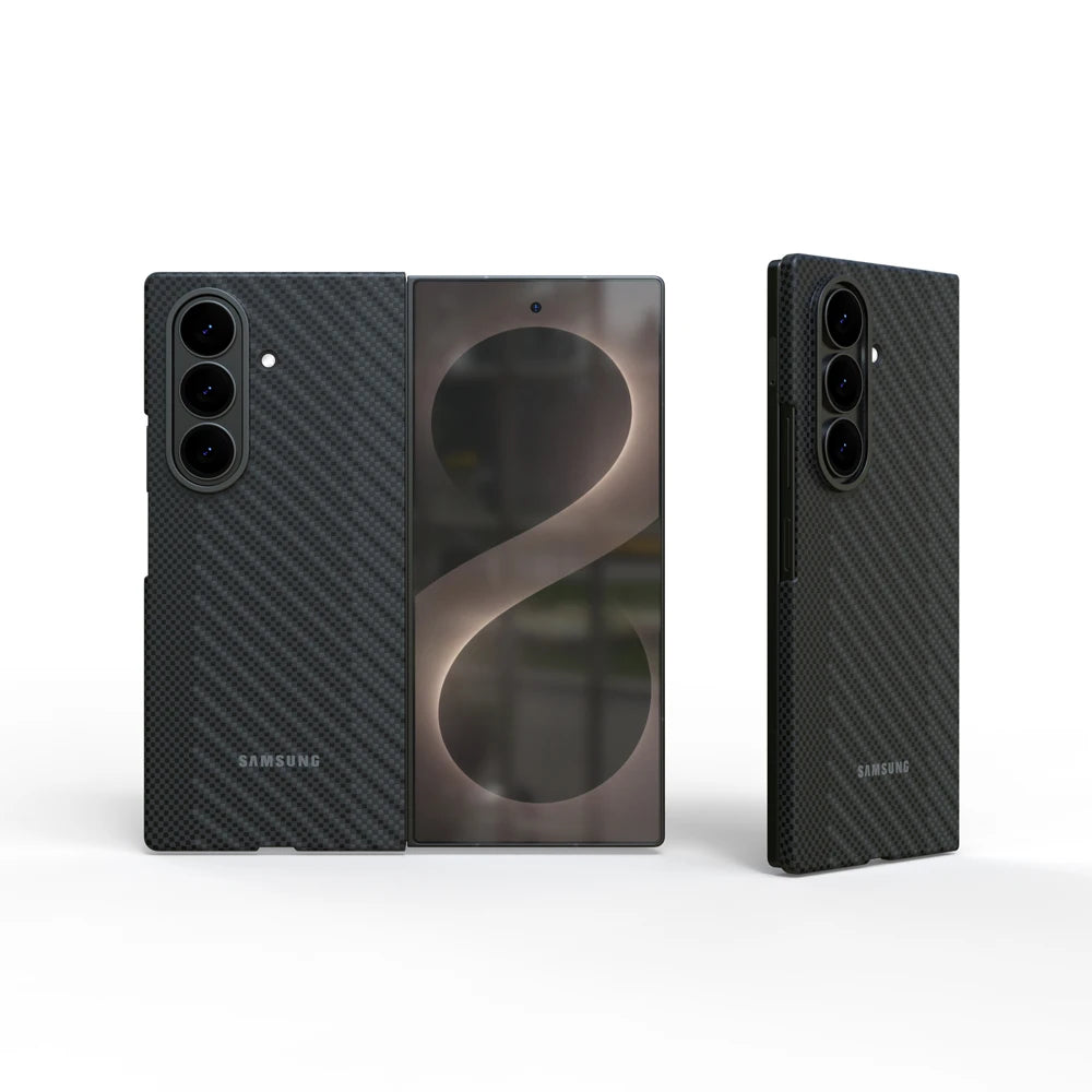 Coque Premium en Fibre de Carbone Compatible MagSafe pour Samsung Galaxy Z Fold8 & Z Fold8 Ultra