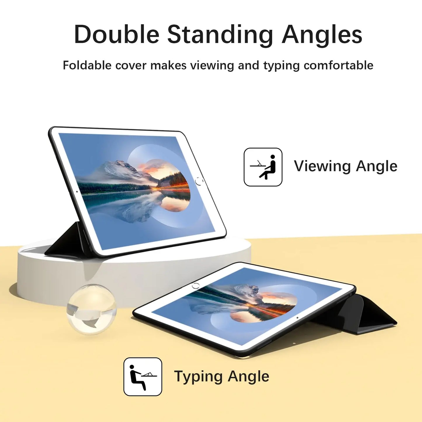 Étui - Coque 10.2” – Pour iPad Générations 7, 8, 9