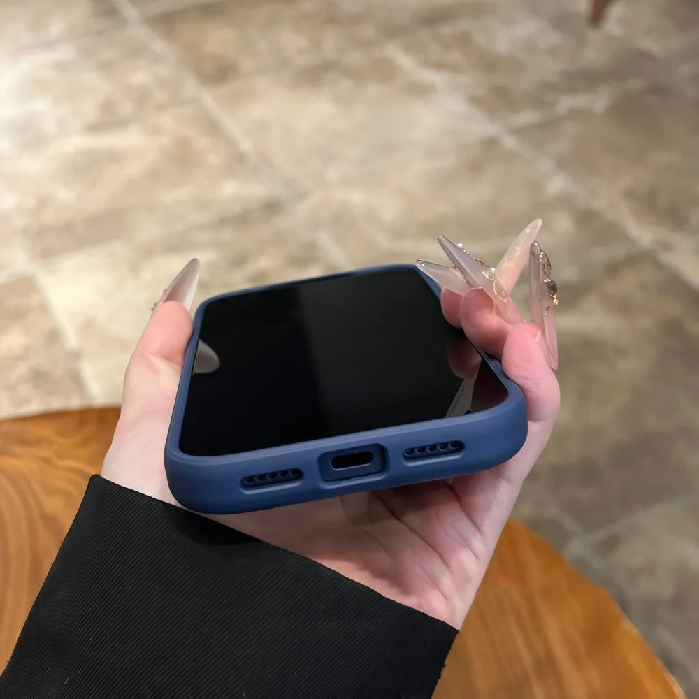 Coque transparente cristal pour iPhone compatible avec tous les modèles d’iPhone 11 à 17 Pro Max.