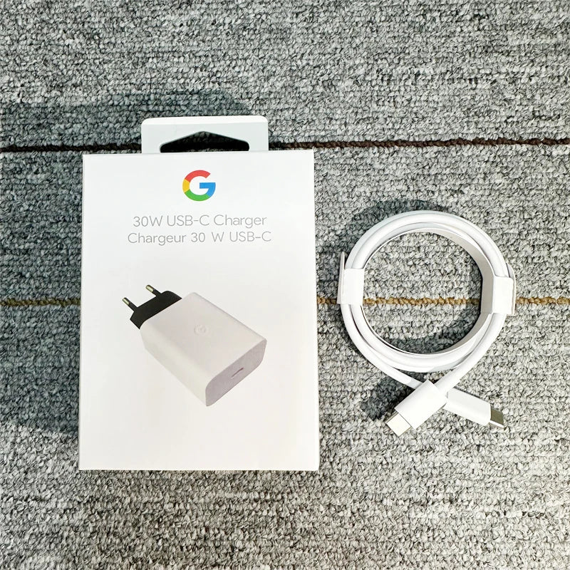 Chargeur rapide 30W PD pour Google Pixel