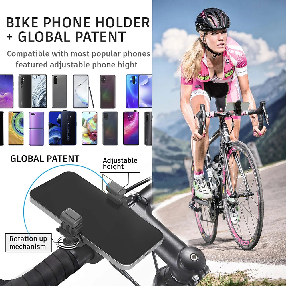 UPPEL Support de téléphone pour les vélos et les trottinettes