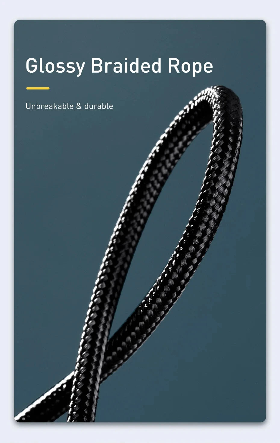 Baseus USB Type C To USB C Cable 100W/5A PD Fast Charging