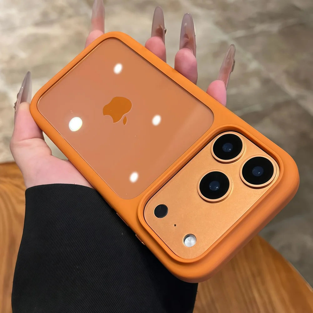 Coque transparente cristal pour iPhone compatible avec tous les modèles d’iPhone 11 à 17 Pro Max.