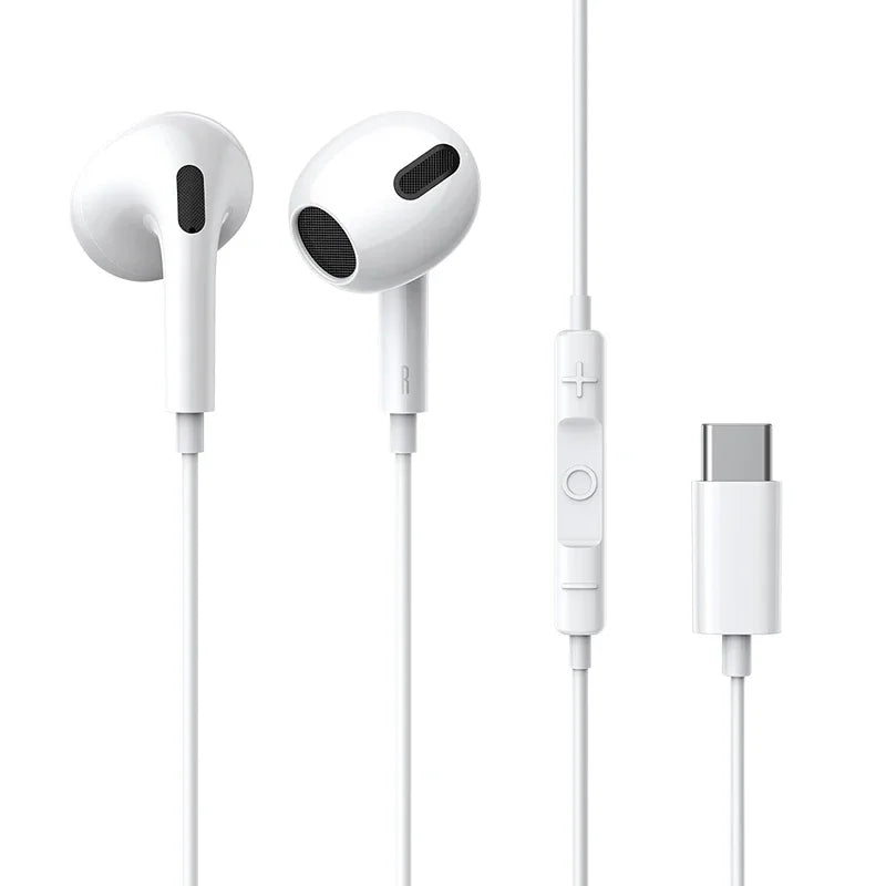 Baseus C17 – Écouteurs filaires HiFi Type‑C avec microphone | Confort in‑ear & son clair