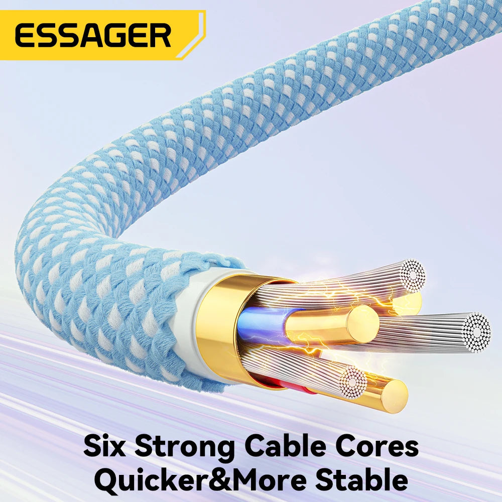 Câble ESSAGER 7A 100W USB A - Type‑C