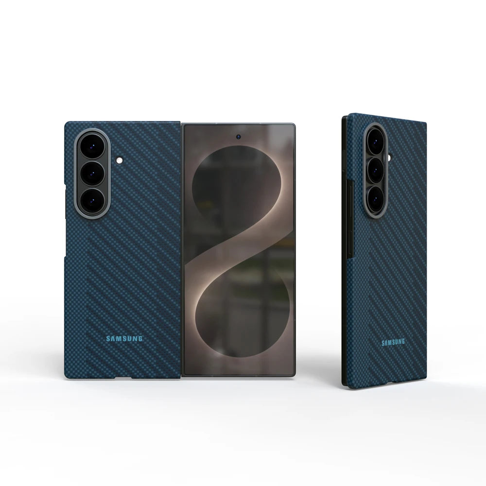 Coque Premium en Fibre de Carbone Compatible MagSafe pour Samsung Galaxy Z Fold8 & Z Fold8 Ultra