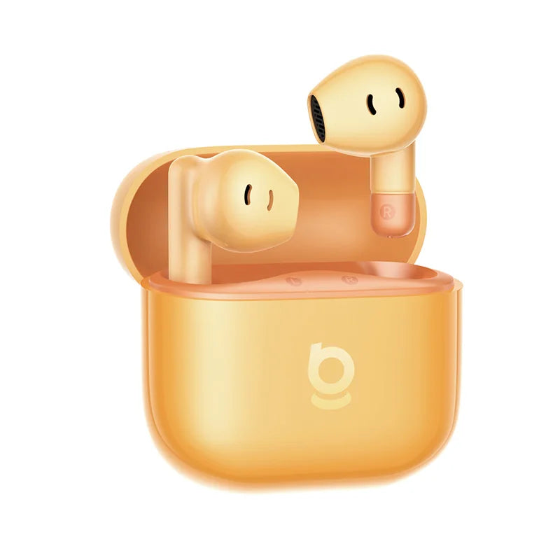 Baseus Bass BS2 Lite – Écouteurs Bluetooth TWS 6.0 semi‑intra‑auriculaires avec 2 micros AI ENC, 40h d’autonomie, IP55 et SuperBass