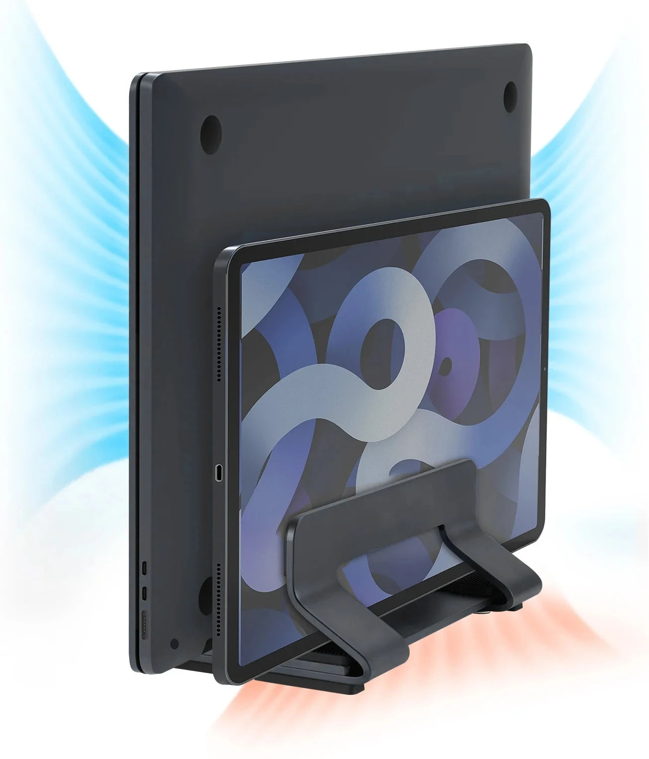 Support vertical pour ordinateur portable DOXONN en aluminium