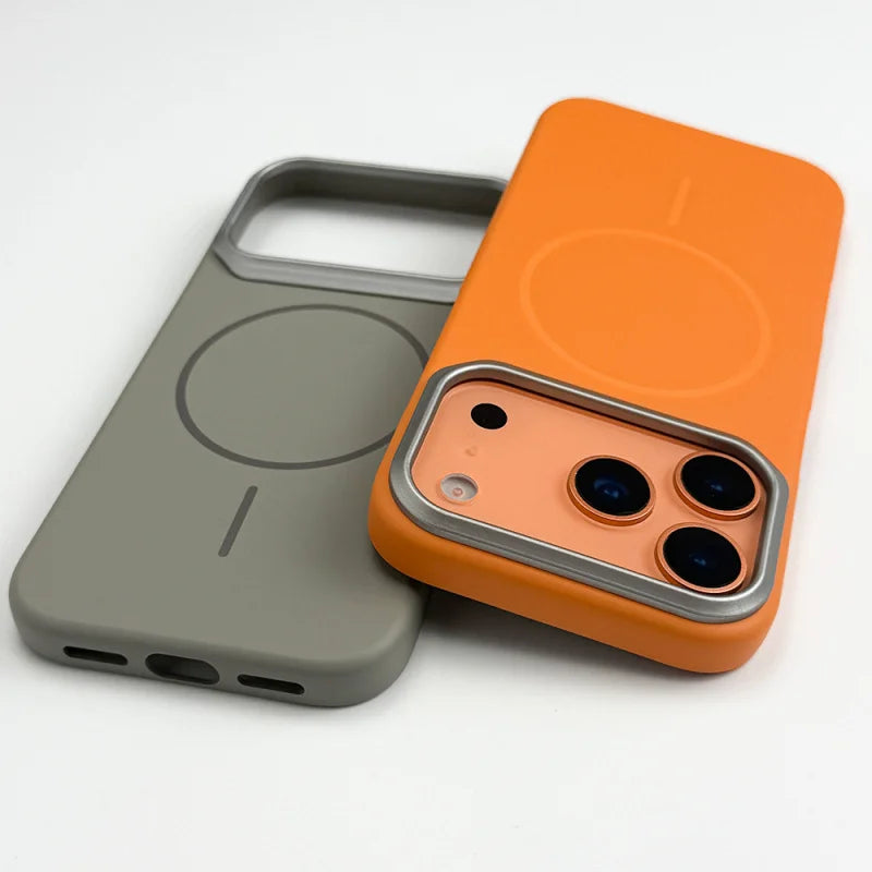 Coque de téléphone luxueuse, ultra‑fine et compatible MagSafe