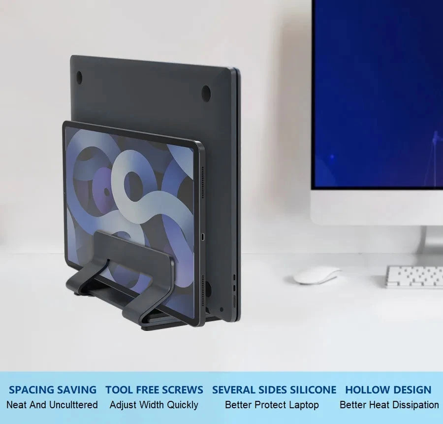 Support vertical pour ordinateur portable DOXONN en aluminium