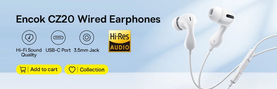 Écouteurs filaires Baseus H17 3,5 mm avec microphone