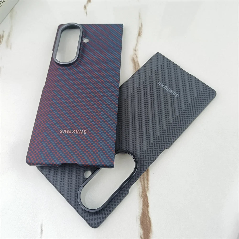 Coque Magnétique Fibre de Carbone pour Samsung Galaxy Z Fold8 / Fold8 Ultra