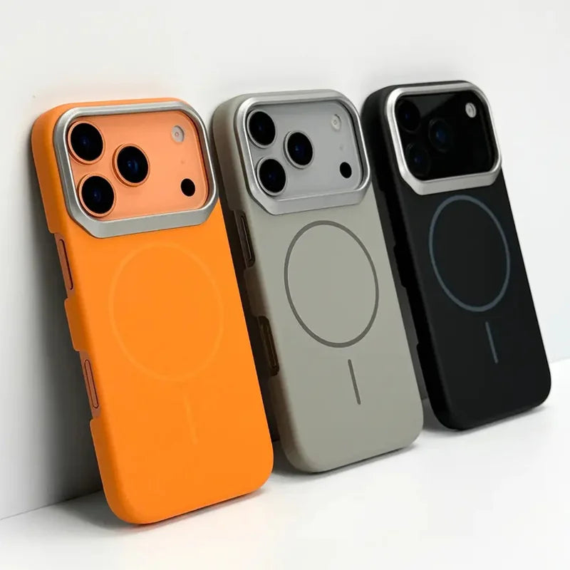 Coque de téléphone luxueuse, ultra‑fine et compatible MagSafe