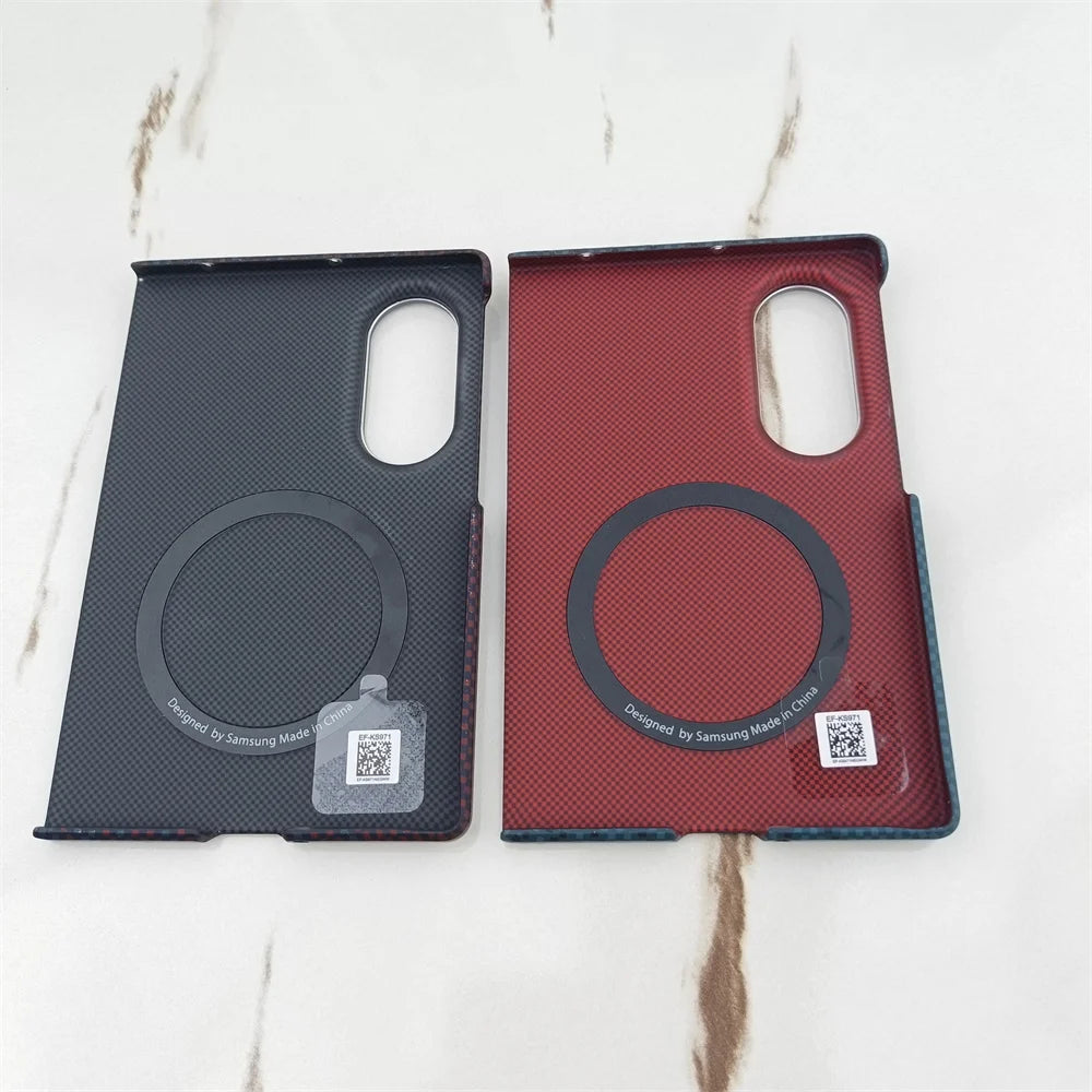 Coque Magnétique Fibre de Carbone pour Samsung Galaxy Z Fold8 / Fold8 Ultra