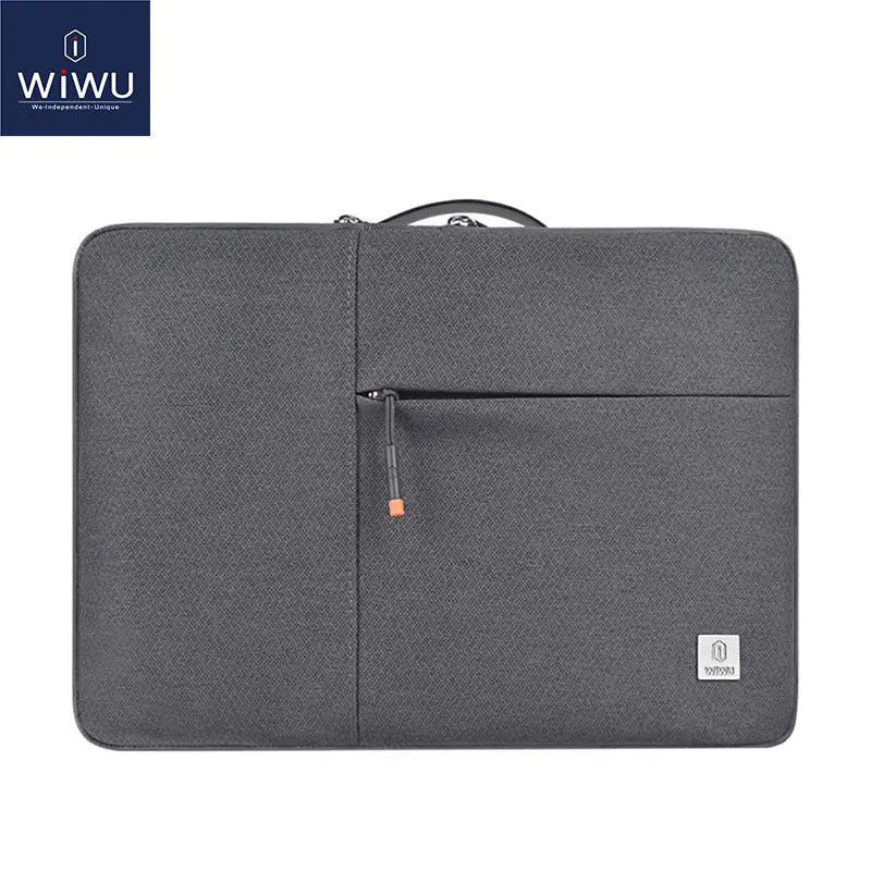 WIWU Housse PC Double Couche Imperméable avec Organisation Intelligente pour MacBook