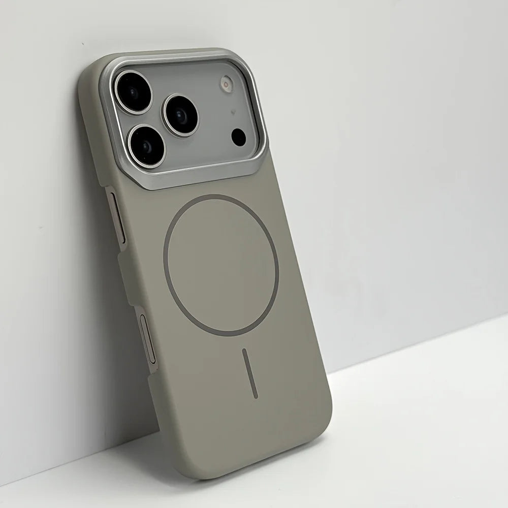 Coque de téléphone luxueuse, ultra‑fine et compatible MagSafe