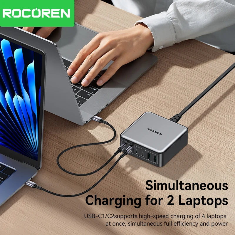 Chargeur Rocoren 270W multifonction (6‑en‑1) Station d’alimentation