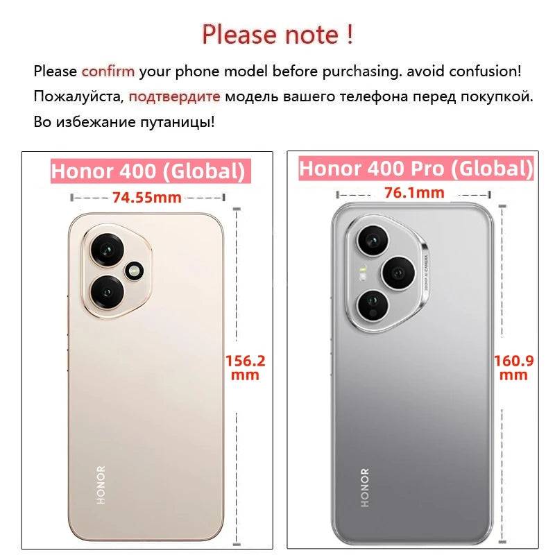 Coque de luxe pour Honor 400 -400 Pro.