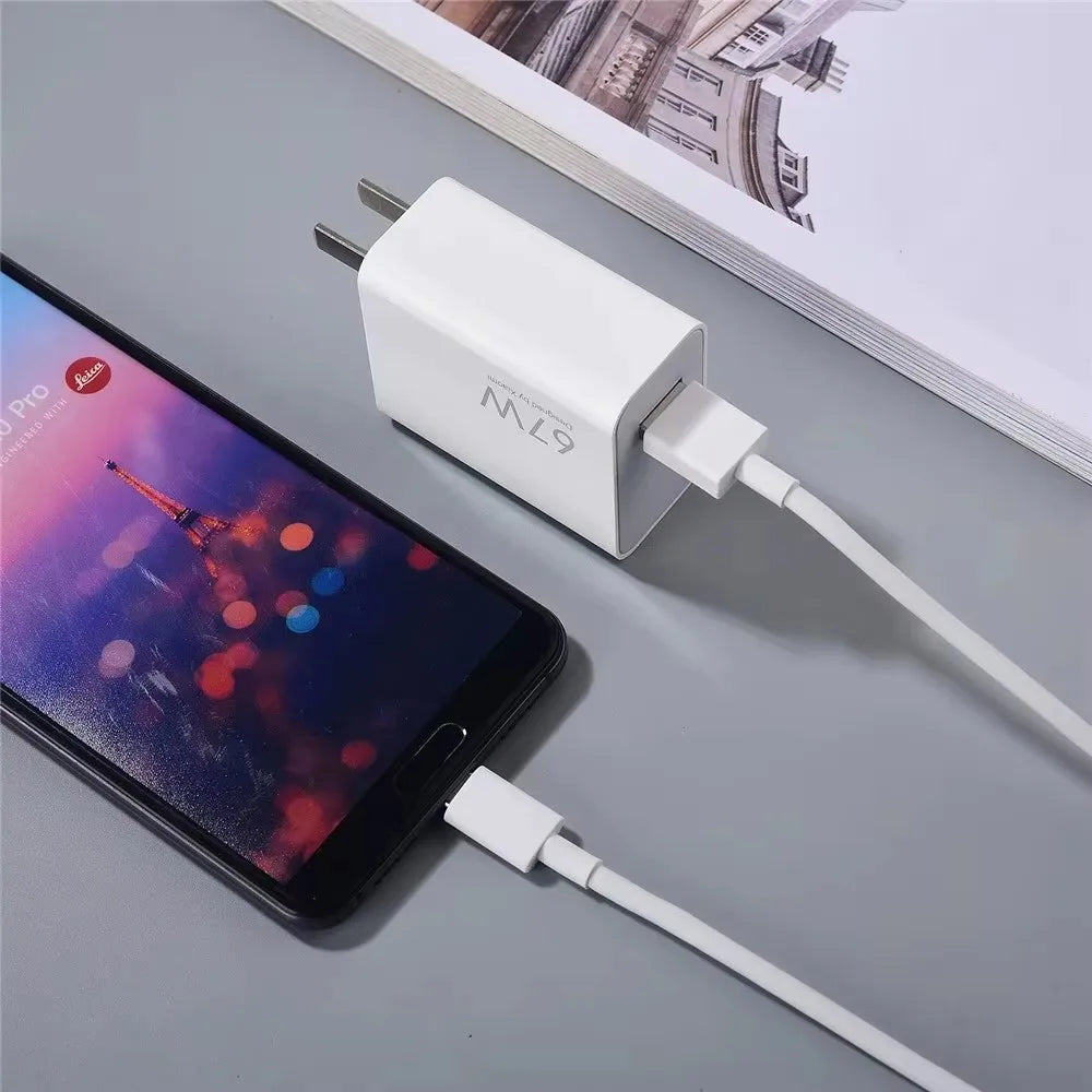 XIAOMI Chargeur 67W Cargador Hyper Turbo