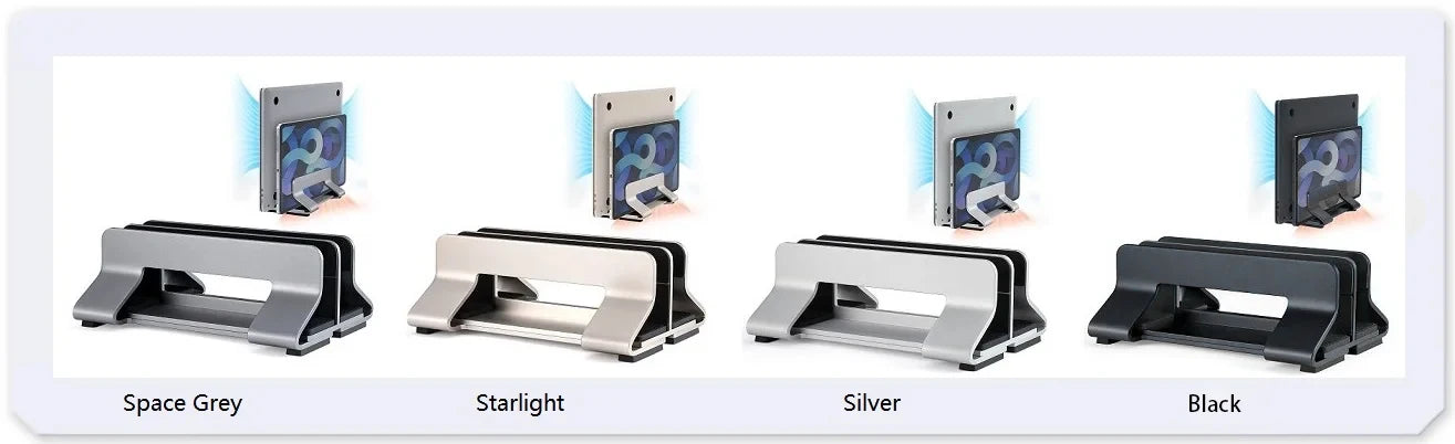 Support vertical pour ordinateur portable DOXONN en aluminium