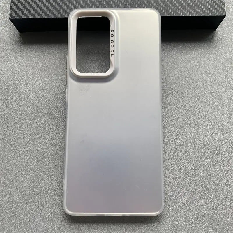 Coque Métallique Aurora Mat pour OPPO Reno 5/6/7/8/9 – Étui Luxe Anti‑Chocs & Protection Caméra