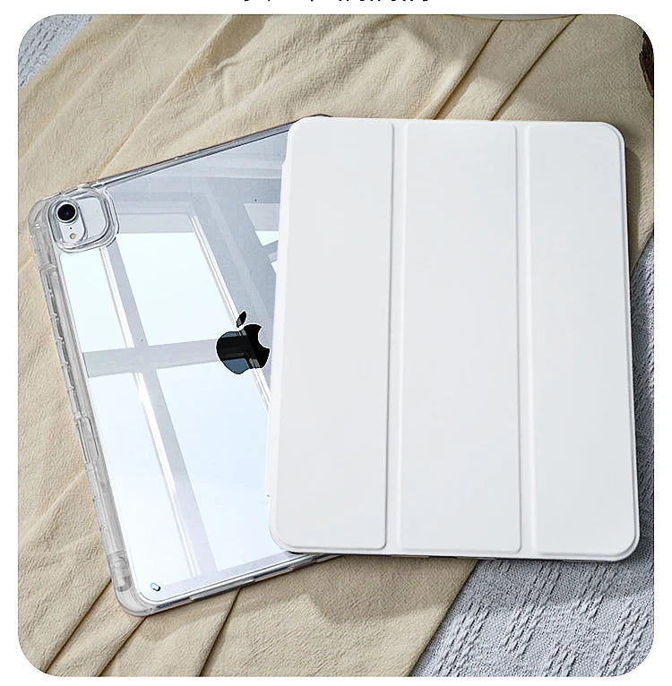 Coque - Étui intelligent 2025 pour iPad Air / iPad 10e / 11e / Mini 6 / Pro 11 / Pro 13 – Support magnétique