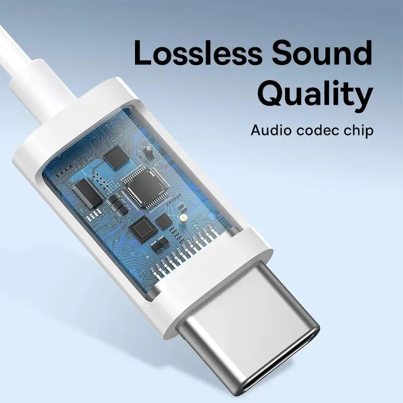 Baseus C17 – Écouteurs filaires HiFi Type‑C avec microphone | Confort in‑ear & son clair