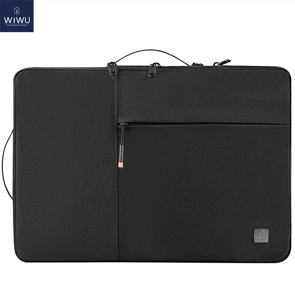 WIWU Housse PC Double Couche Imperméable avec Organisation Intelligente pour MacBook