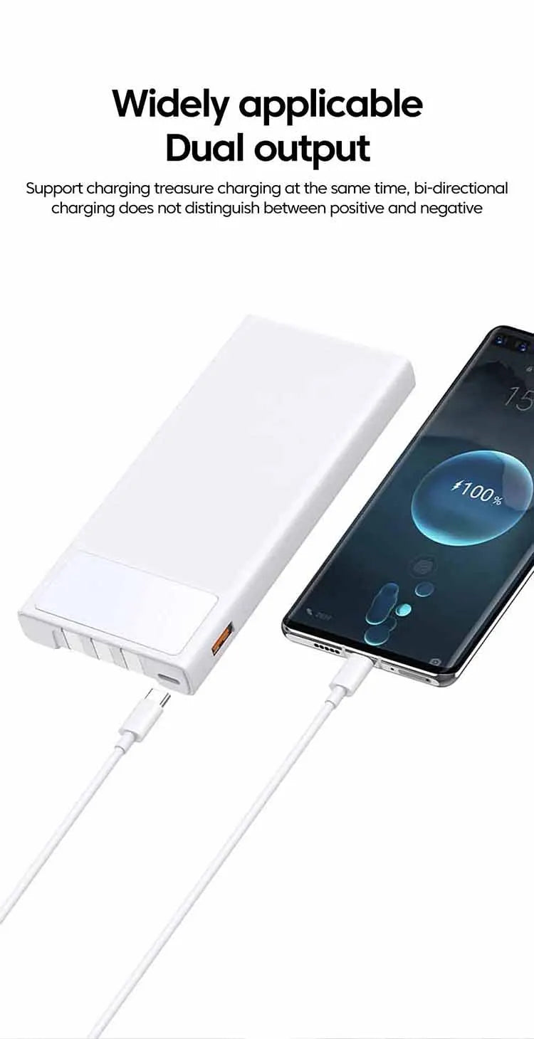 Chargeur OLAF rapide 40W Avec deux sorties USB‑C‑C PD QC3.0 avec câble Type‑C vers Type‑C