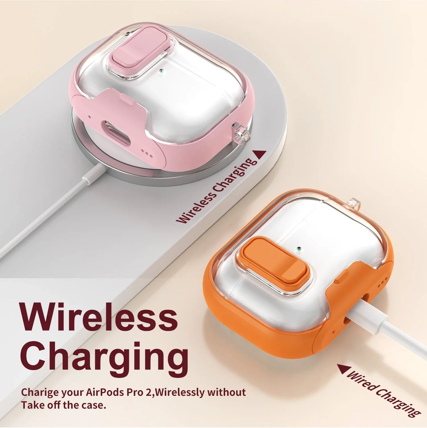 DO AS YOU WISH – avec Safety Lock, TPU Anti‑Choc, Charge Sans Fil & Anneau de Transport