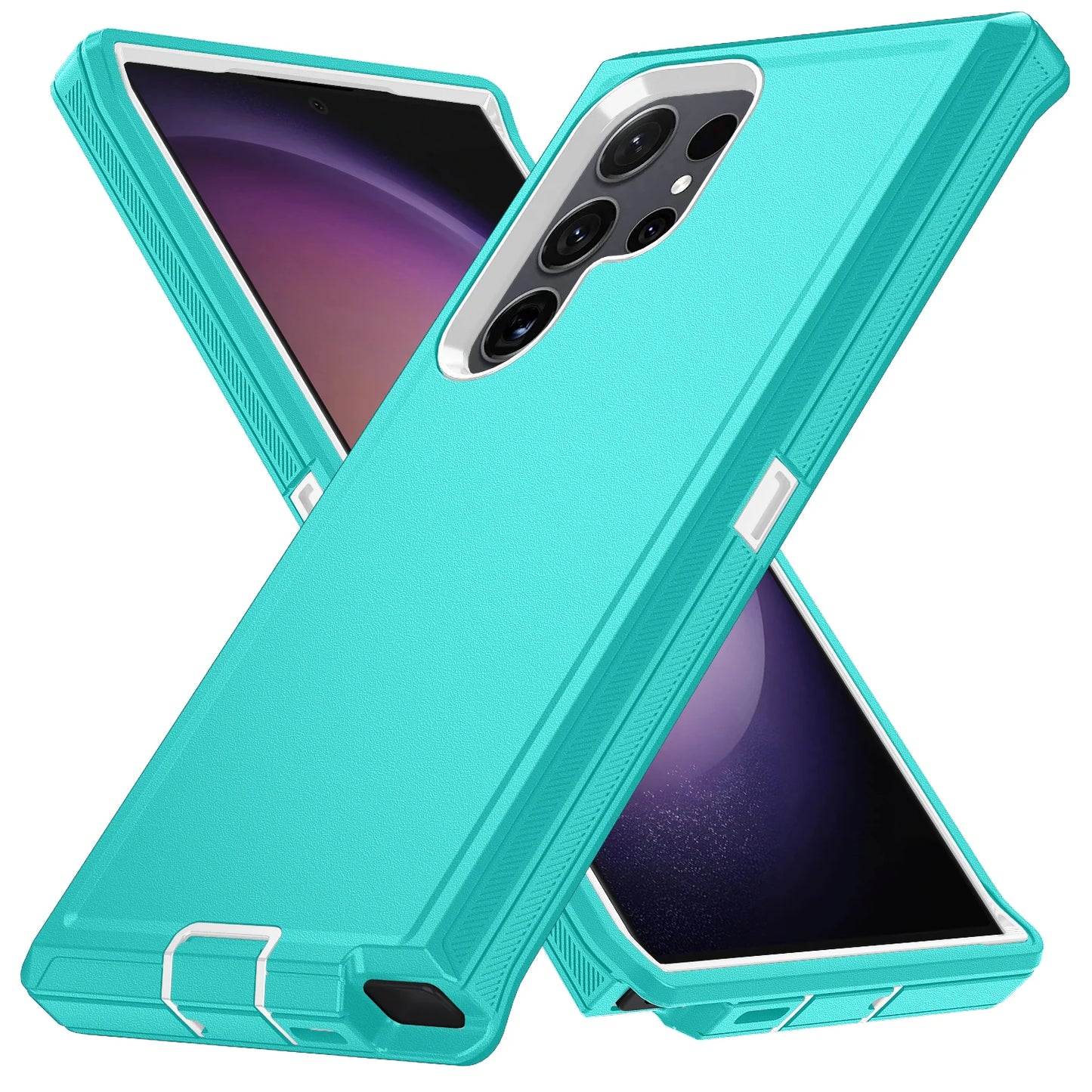Shockproof Neon Armor Case for Samsung Galaxy S25/S24/S23/S22/S21/S20/Note 20