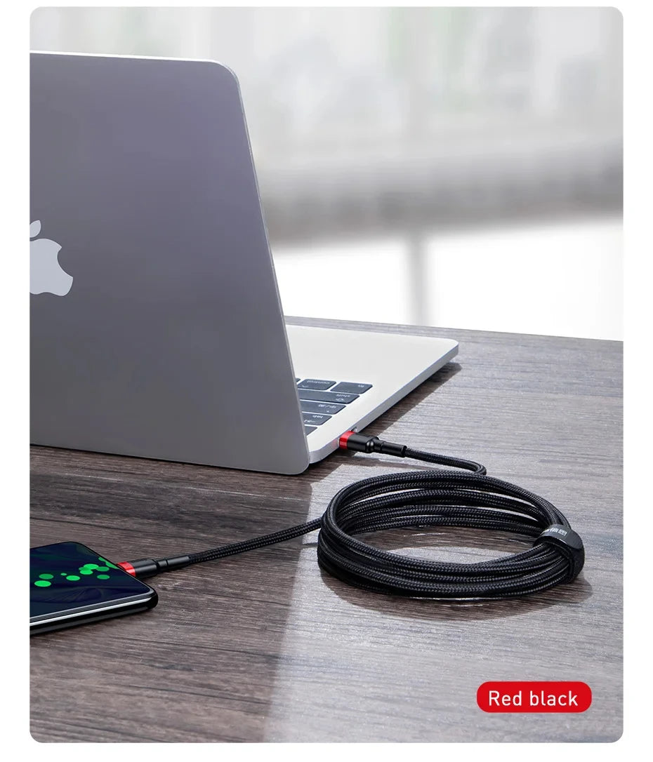 Baseus USB Type C To USB C Cable 100W/5A PD Fast Charging
