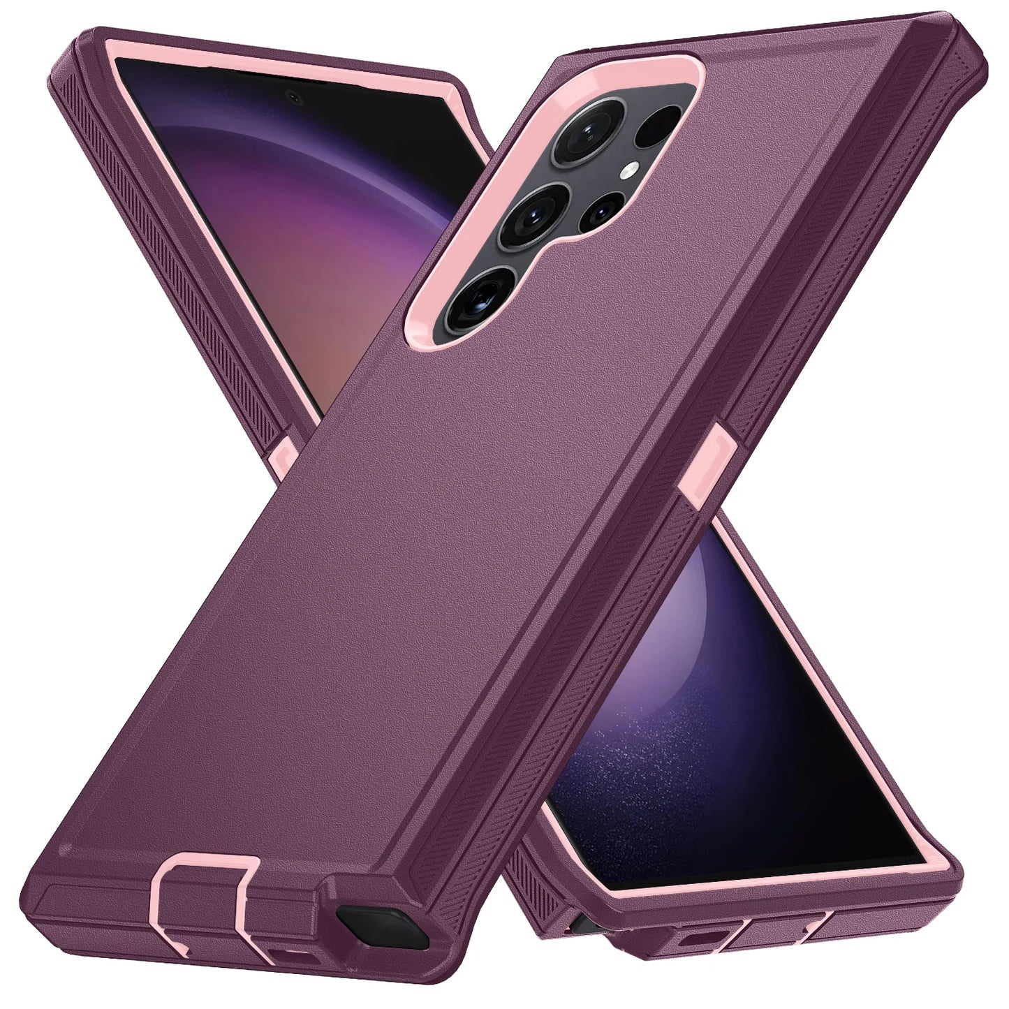 Shockproof Neon Armor Case for Samsung Galaxy S25/S24/S23/S22/S21/S20/Note 20
