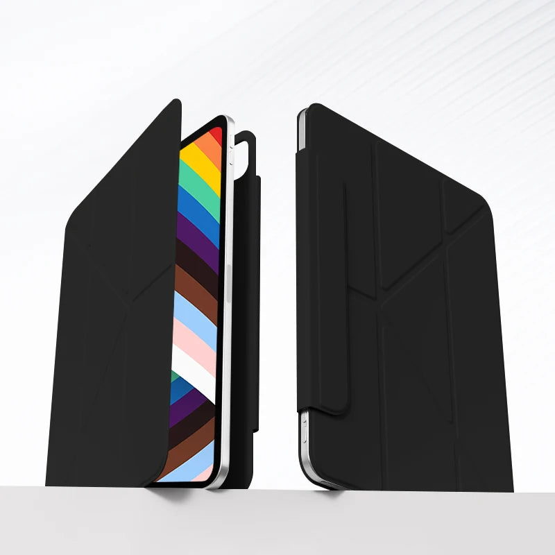 Étui Magnétique 2026 – iPad Air 11/13 M2 • iPad Pro 11/13 M4 • iPad Mini 7