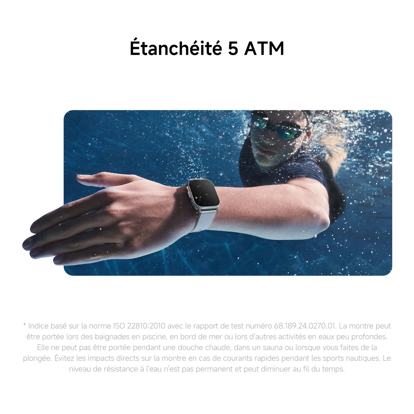 Xiaomi Redmi Watch 5 Lite – Montre connectée AMOLED 1,96″ avec GPS et appels Bluetooth