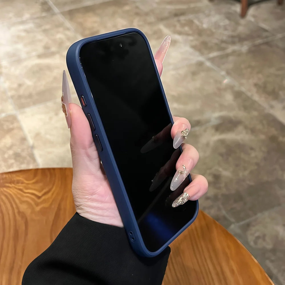 Coque transparente cristal pour iPhone compatible avec tous les modèles d’iPhone 11 à 17 Pro Max.