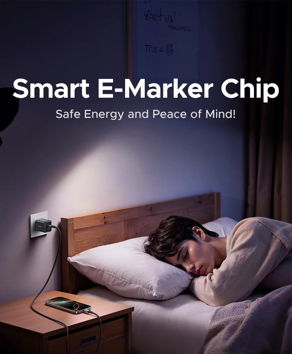 Câble UGREEN USB‑C vers USB‑C 240W – Charge Rapide PD 3.1 100W/240W