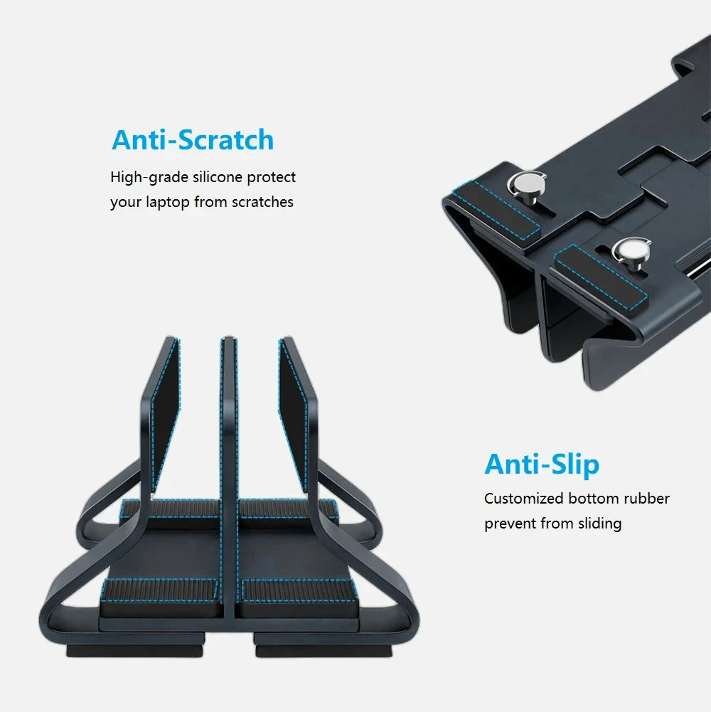 Support vertical pour ordinateur portable DOXONN en aluminium