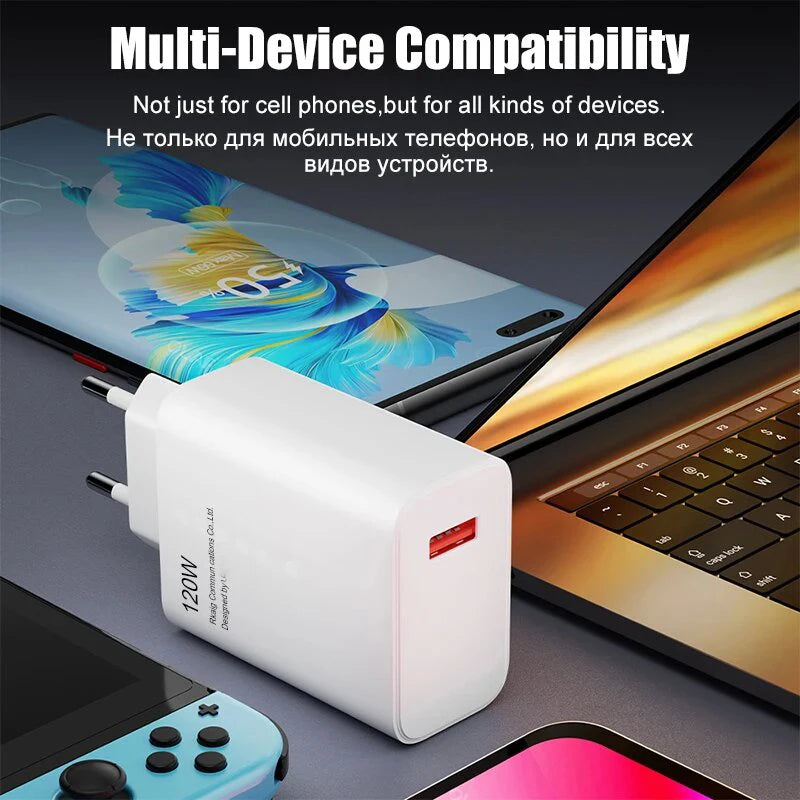 Chargeur Xiaomi original 120W Turbo Fast Charge